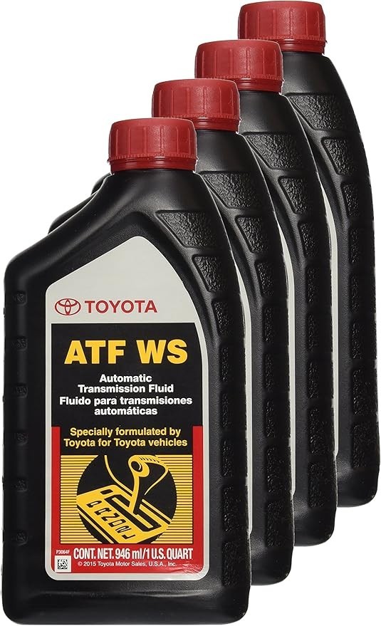 Toyota 00289-ATFWS Lexus & Automatic Transmission Fluid WS ATF World Standard, Pack of 4