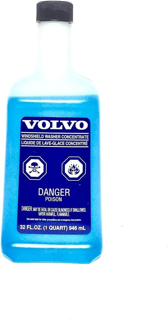 Volvo Genuine 1189943, Windshield Washer Fluid 32 FL. Oz (1 Quart)