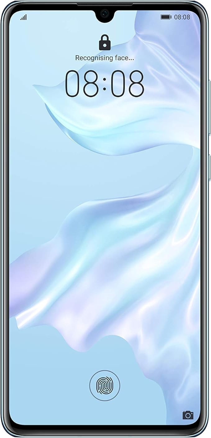 Huawei P30 Dual/Hybrid-SIM 128GB (GSM Only, No CDMA) Android 9.0 4G Smartphone, Crystal