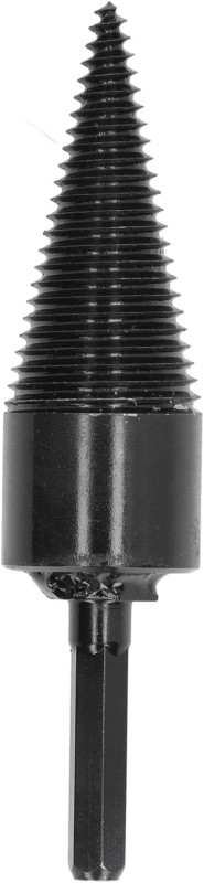 Firewood Drill Bit Wood Splitter Easy Log Splitting Drill Bit, Animgrth Heavy Duty Detachable Electric Drill Bit with Screw for Hand Drill Stick-hex (50 mm)