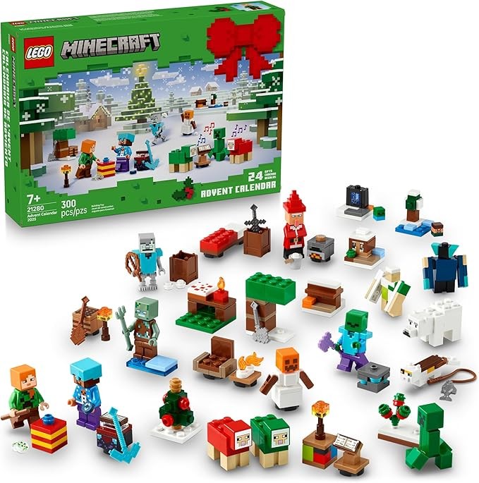 Lego Harry Potter Advent Calendar 2025 Kids Toy - Holiday Countdown for Boys & Girls, 7+ - 24 Buildable Surprises, Including Harry, Draco & Luna Minifigures - Kids Gift Idea for Christmas - 76456