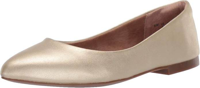Amazon Essentials Women's Pointed-Toe Ballet Flat